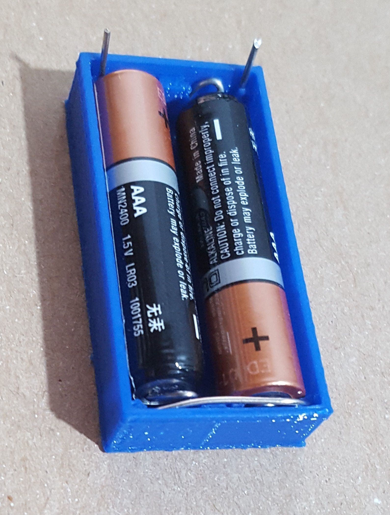 Download free STL file AAA battery holder • 3D print model ・ Cults